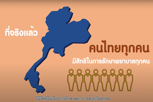 สิทธิในการรักษาพยาบาลของคนไทย